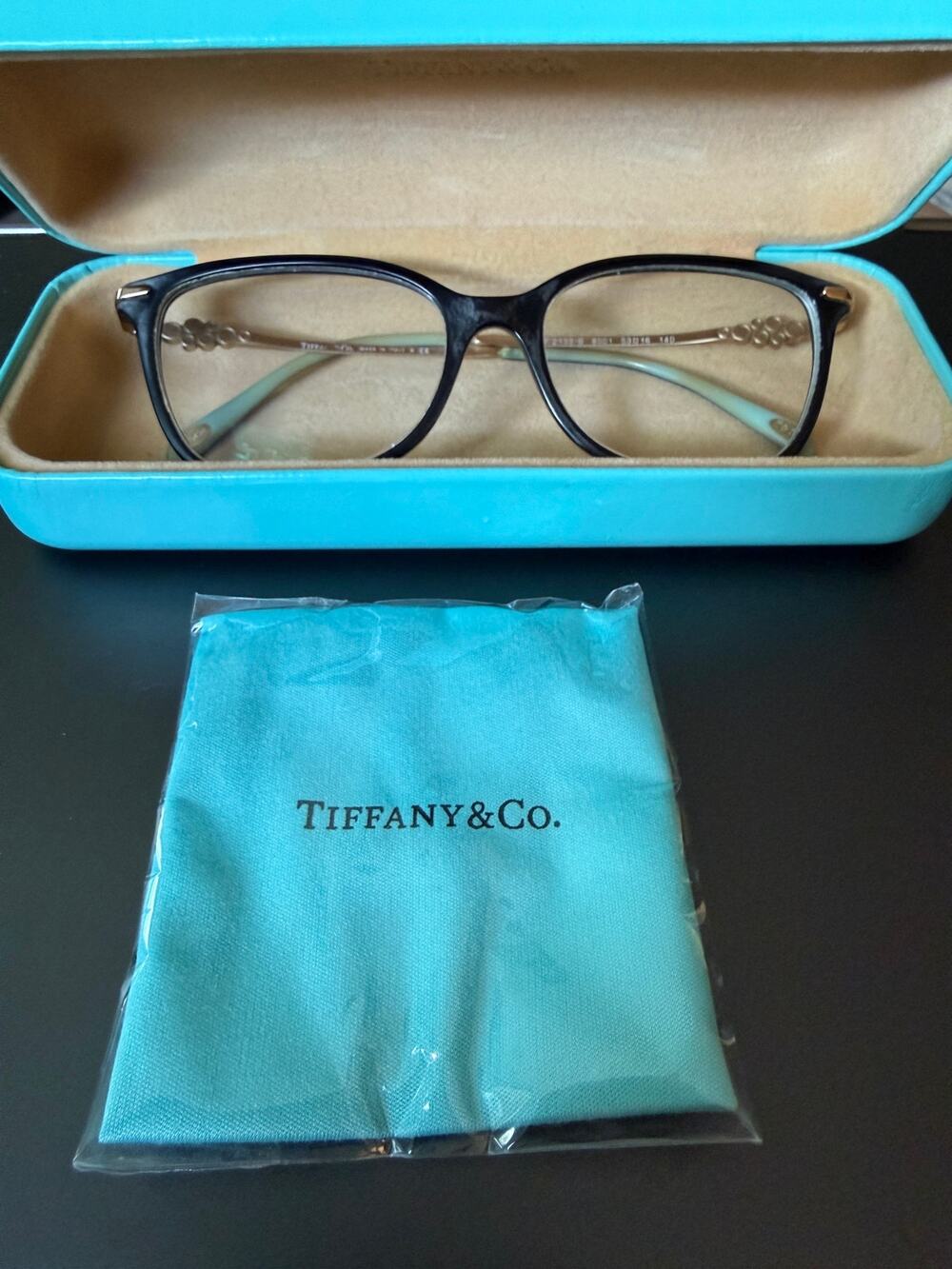 Authentic Tiffany & Co. Women's Optical frames Austrian crystal clusters